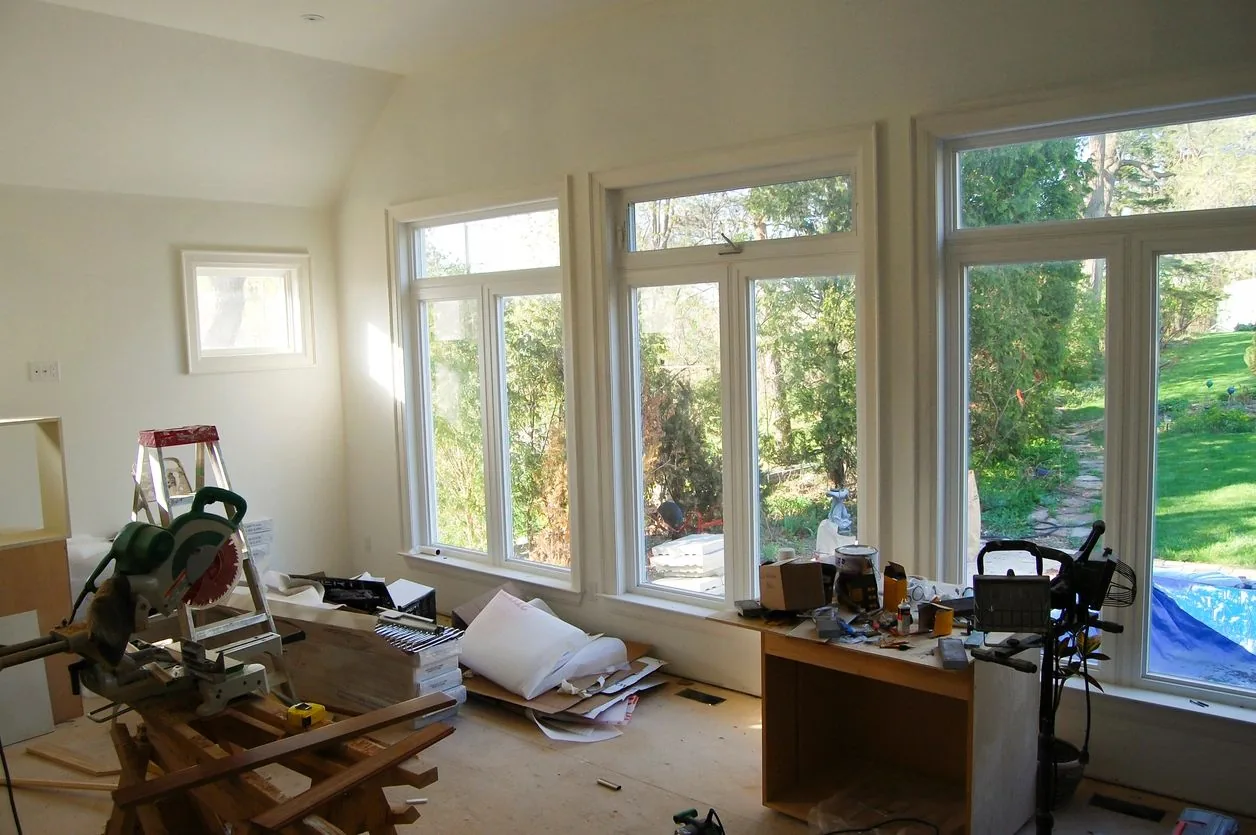 Goodman Painters team at a completed project